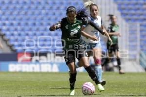 FÚTBOL FEMENIL . PUEBLA VS SANTOS