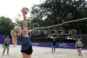 TLAXCALA . CANCHA VOLEIBOL