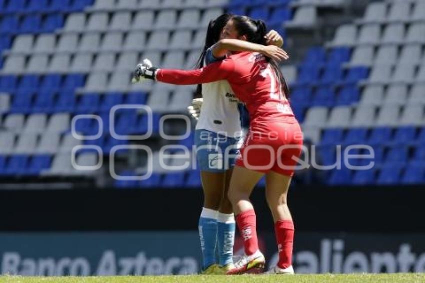 FÚTBOL FEMENIL . PUEBLA VS SANTOS