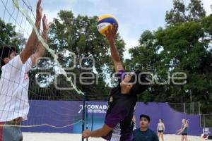 TLAXCALA . CANCHA VOLEIBOL