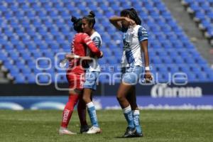 FÚTBOL FEMENIL . PUEBLA VS SANTOS