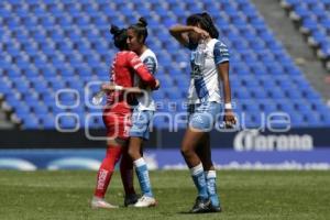 FÚTBOL FEMENIL . PUEBLA VS SANTOS