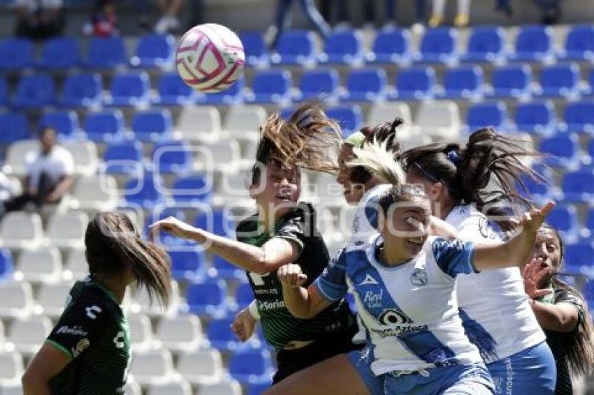 FÚTBOL FEMENIL . PUEBLA VS SANTOS