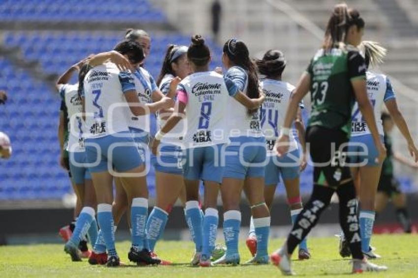 FÚTBOL FEMENIL . PUEBLA VS SANTOS