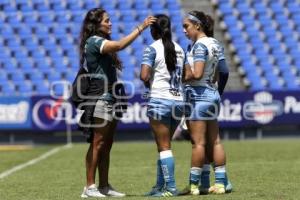 FÚTBOL FEMENIL . PUEBLA VS SANTOS