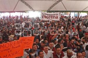 TLAXCALA . ANIVERSARIO MORENA