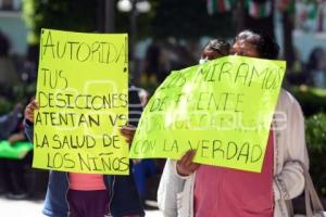 TLAXCALA . MANIFESTACIÓN PANOTLA