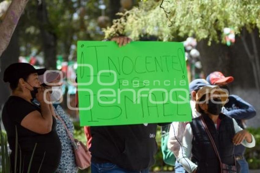 TLAXCALA . MANIFESTACIÓN PANOTLA