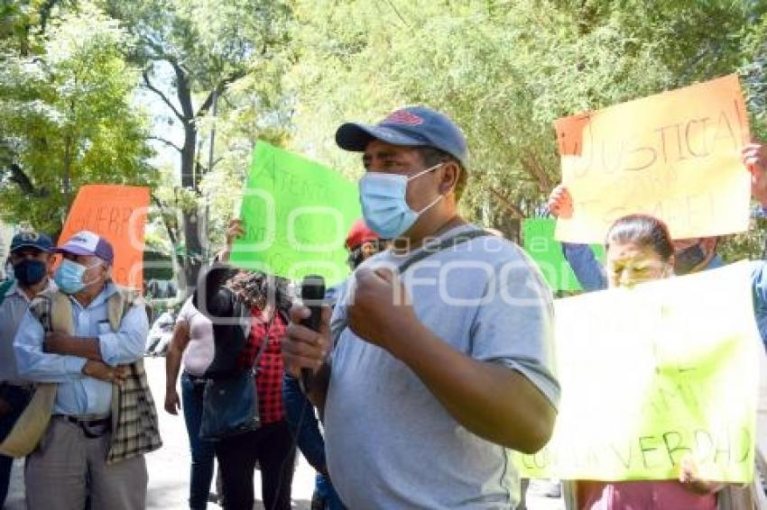 TLAXCALA . MANIFESTACIÓN PANOTLA