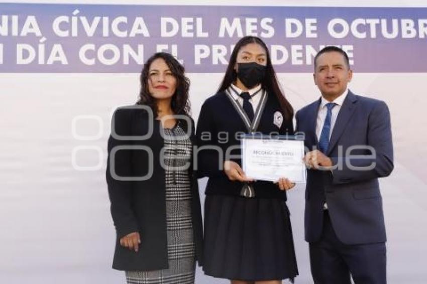 SAN ANDRÉS CHOLULA . CEREMONIA OCTUBRE