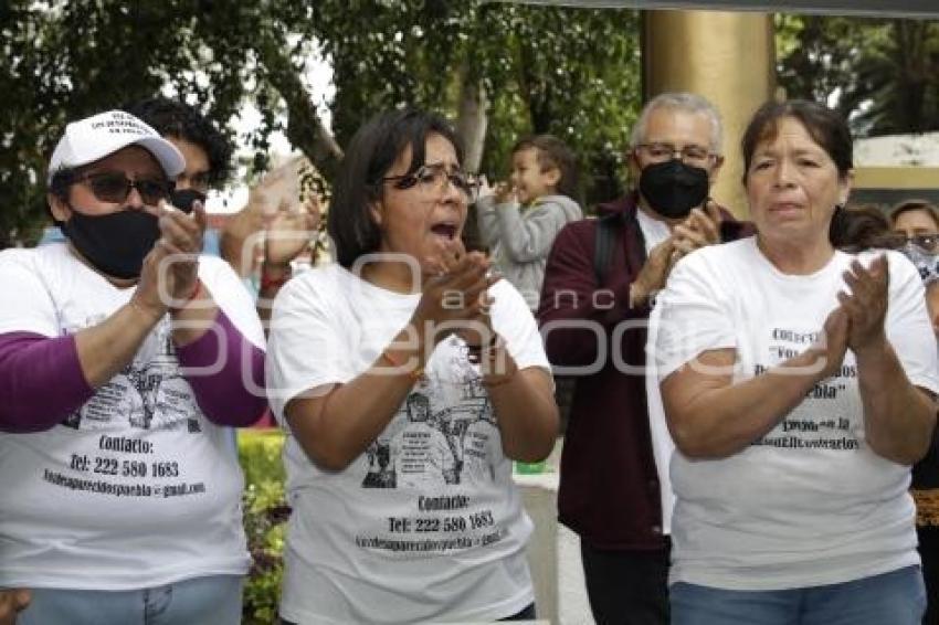 VOZ DE LOS DESAPARECIDOS . HOMENAJE ESMERALDA