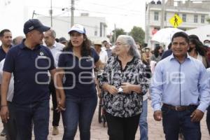 SAN ANDRÉS CHOLULA . ENTREGA DE OBRA