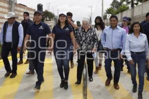 SAN ANDRÉS CHOLULA . ENTREGA DE OBRA