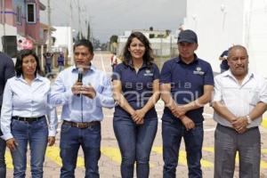 SAN ANDRÉS CHOLULA . ENTREGA DE OBRA