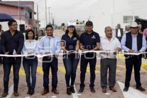 SAN ANDRÉS CHOLULA . ENTREGA DE OBRA