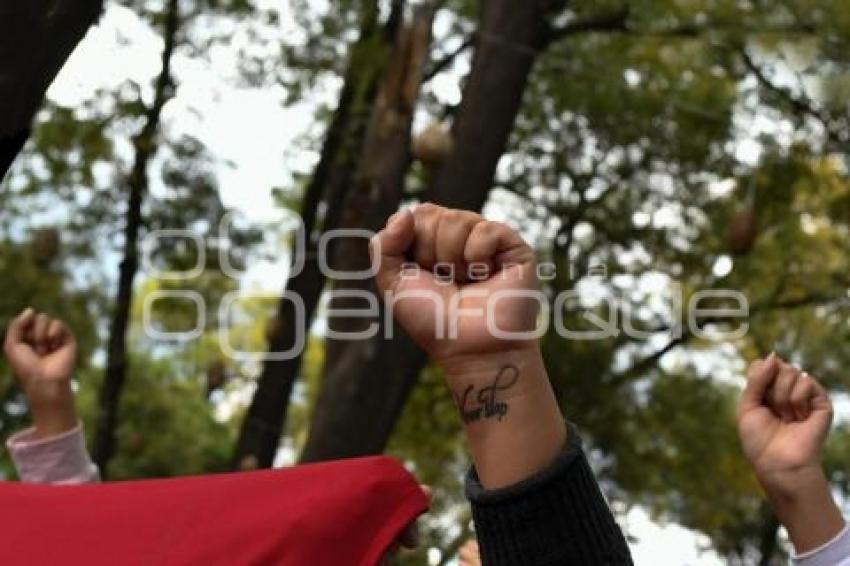 MANIFESTACIÓN . NORMALISTAS PANOTLA