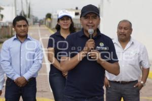 SAN ANDRÉS CHOLULA . ENTREGA DE OBRA