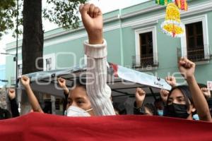 MANIFESTACIÓN . NORMALISTAS PANOTLA