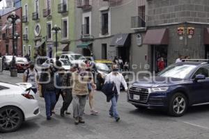 TRÁFICO . CALLE 16 DE SEPTIEMBRE