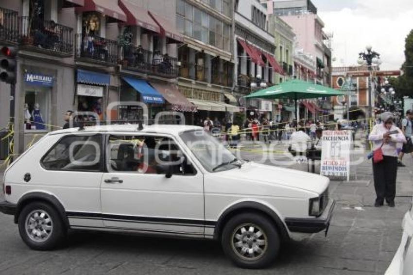 TRÁFICO . CALLE 16 DE SEPTIEMBRE