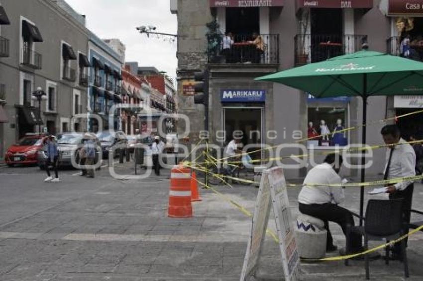 TRÁFICO . CALLE 16 DE SEPTIEMBRE