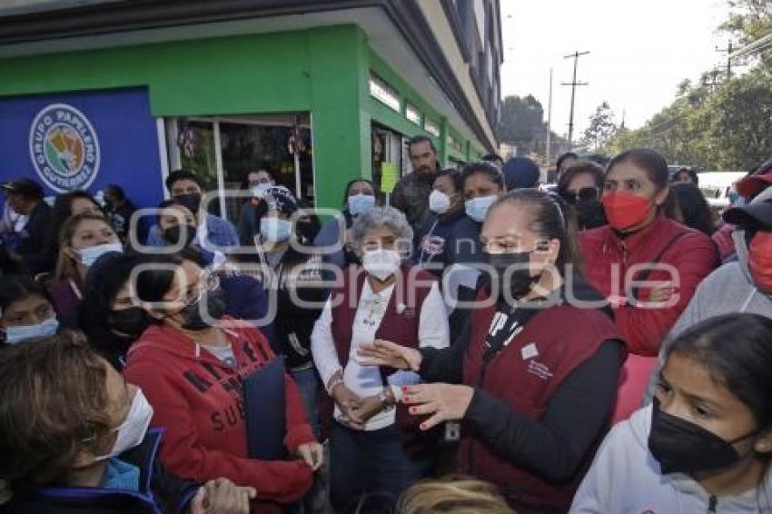 PROTESTA FORMATO DE BECAS