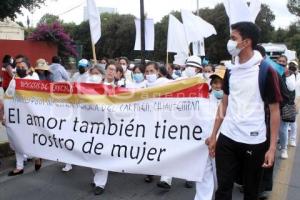 TLAXCALA . PEREGRINACIÓN A FAVOR DE LA VIDA