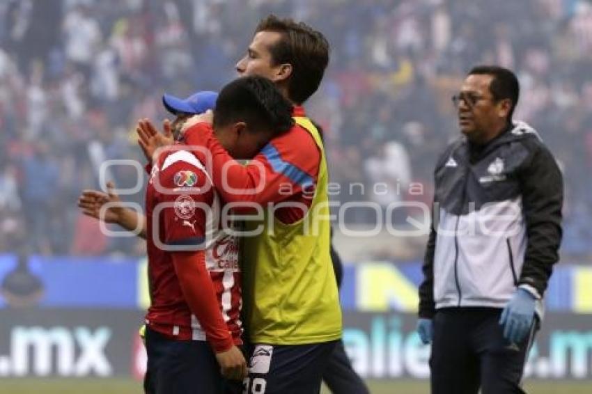 FÚTBOL . PUEBLA VS CHIVAS