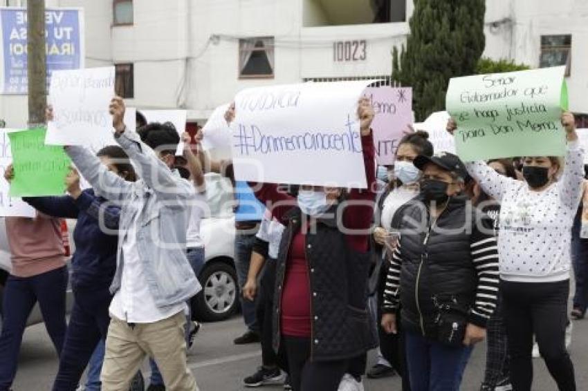 MANIFESTACIÓN . VILLA FRONTERA