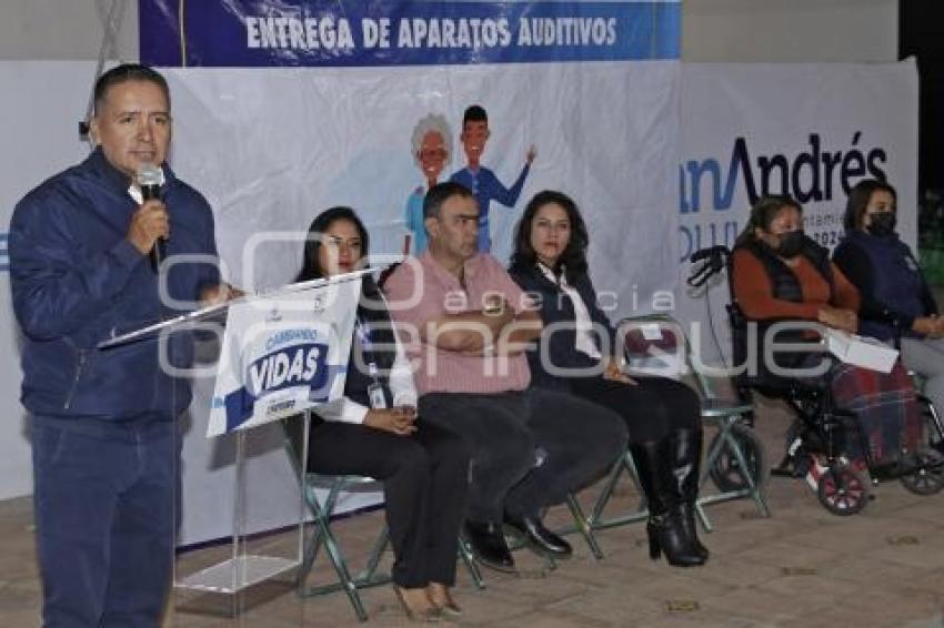 SAN ANDRÉS CHOLULA . APARATOS AUDITIVOS