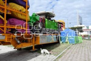 TLAXCALA . PREPARATIVOS FERIA