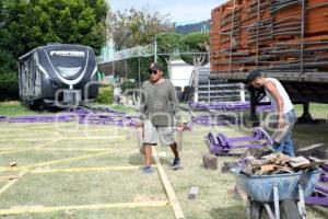 TLAXCALA . PREPARATIVOS FERIA