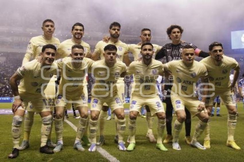 FÚTBOL . PUEBLA VS AMÉRICA