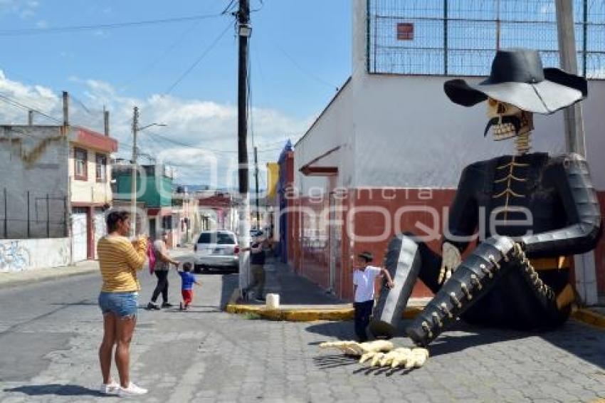 ATLIXCO . CATRINAS MONUMENTALES