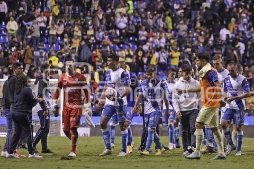 FÚTBOL . PUEBLA VS AMÉRICA