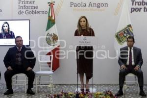 PAOLA ANGON . PRIMER INFORME