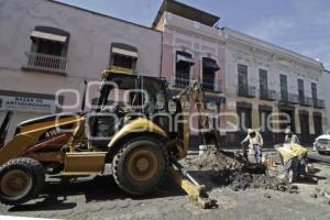 AGUA DE PUEBLA . REPARACIÓN DRENAJE