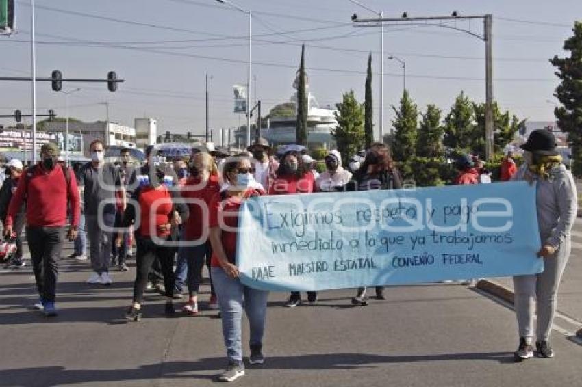 PROTESTA DOCENTES SEP