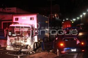 TLAXCALA . ACCIDENTE VIAL