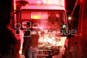 TLAXCALA . ACCIDENTE VIAL