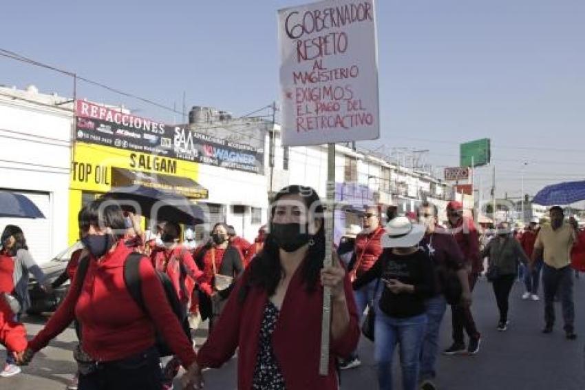 PROTESTA DOCENTES SEP