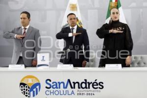 SAN ANDRÉS CHOLULA . PRIMER INFORME