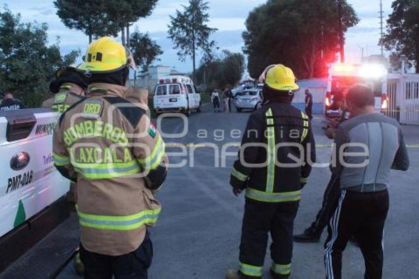 TLAXCALA . ACCIDENTE VIAL