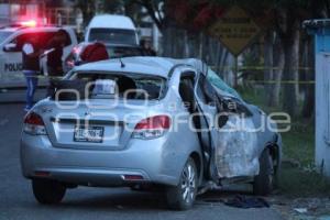 TLAXCALA . ACCIDENTE VIAL