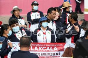 TLAXCALA . MANIFESATCIÓN CECYTE