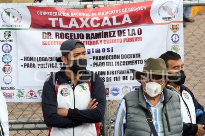 TLAXCALA . MANIFESATCIÓN CECYTE