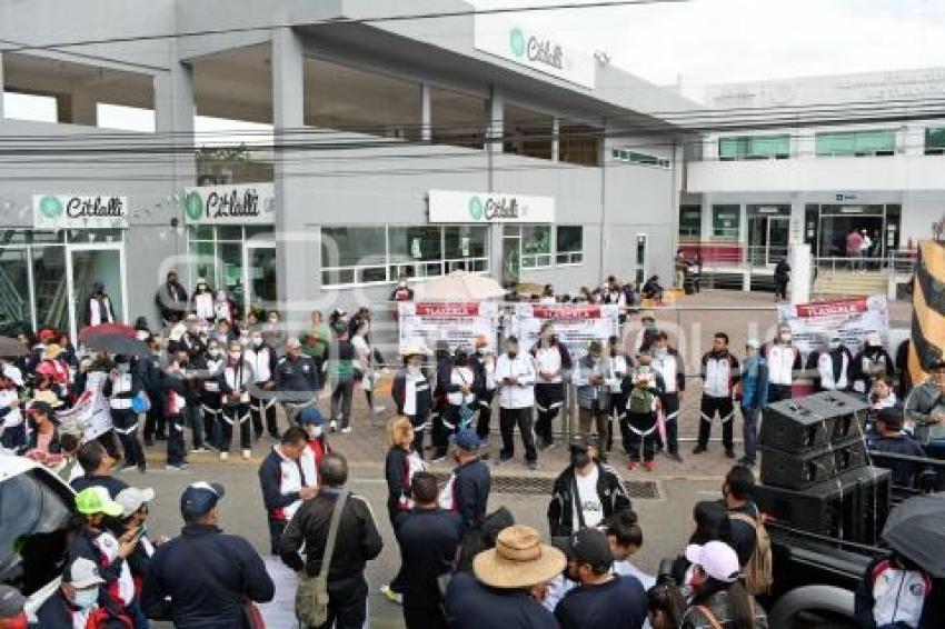 TLAXCALA . MANIFESATCIÓN CECYTE