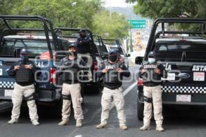 TLAXCALA . MANIFESTACIÓN NORMALISTAS