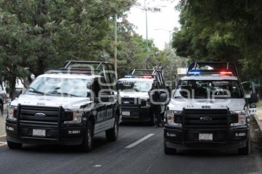 TLAXCALA . MANIFESTACIÓN NORMALISTAS