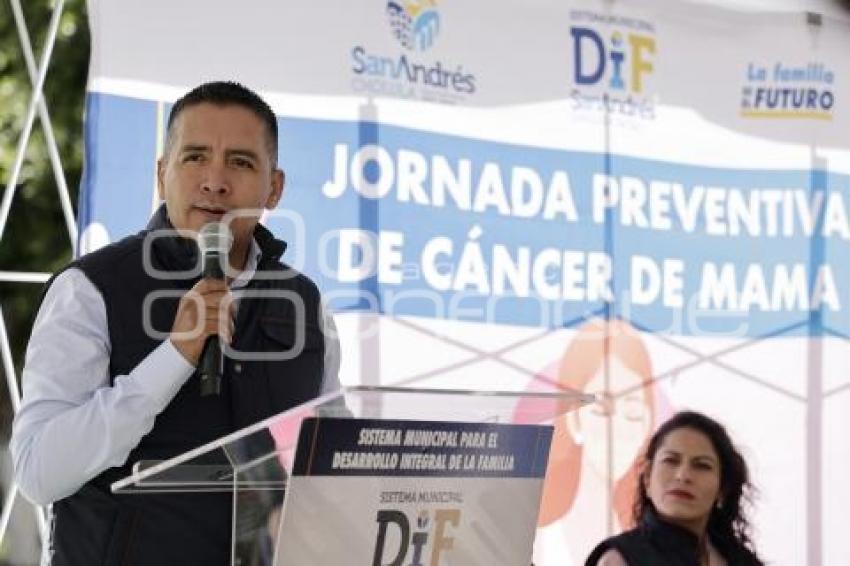 SAN ANDRÉS CHOLULA . JORNADA CÁNCER DE MAMA